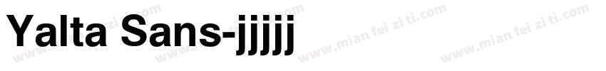 Yalta Sans字体转换